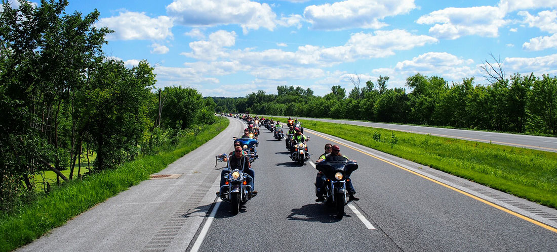 Photo of motorcycle riders